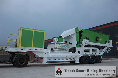VK Mobile Sand Making and Shaping Plant